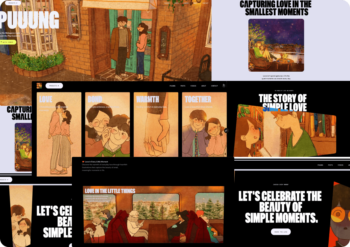 Interactive Social Portfolio